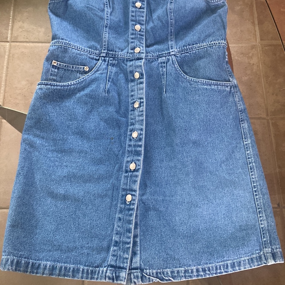 Vtg St. John’s Bay denim dress - Picture 5 of 10